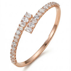 Silver crown kada for women