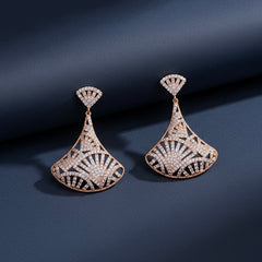 Heliora silver earrings