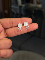 Kaira Dew silver Stud