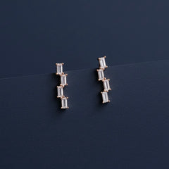 Nysa dew silver stud