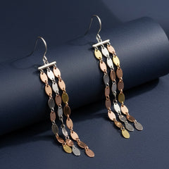 Devika jingles silver earrings