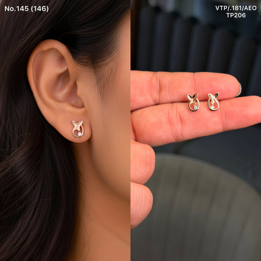 Rani gleam silver stud