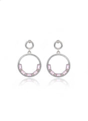 Divya silver earrings