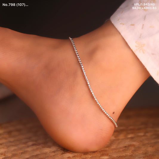 Nova Silver Payal for Women