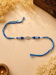 Evil eye silver Rakhi