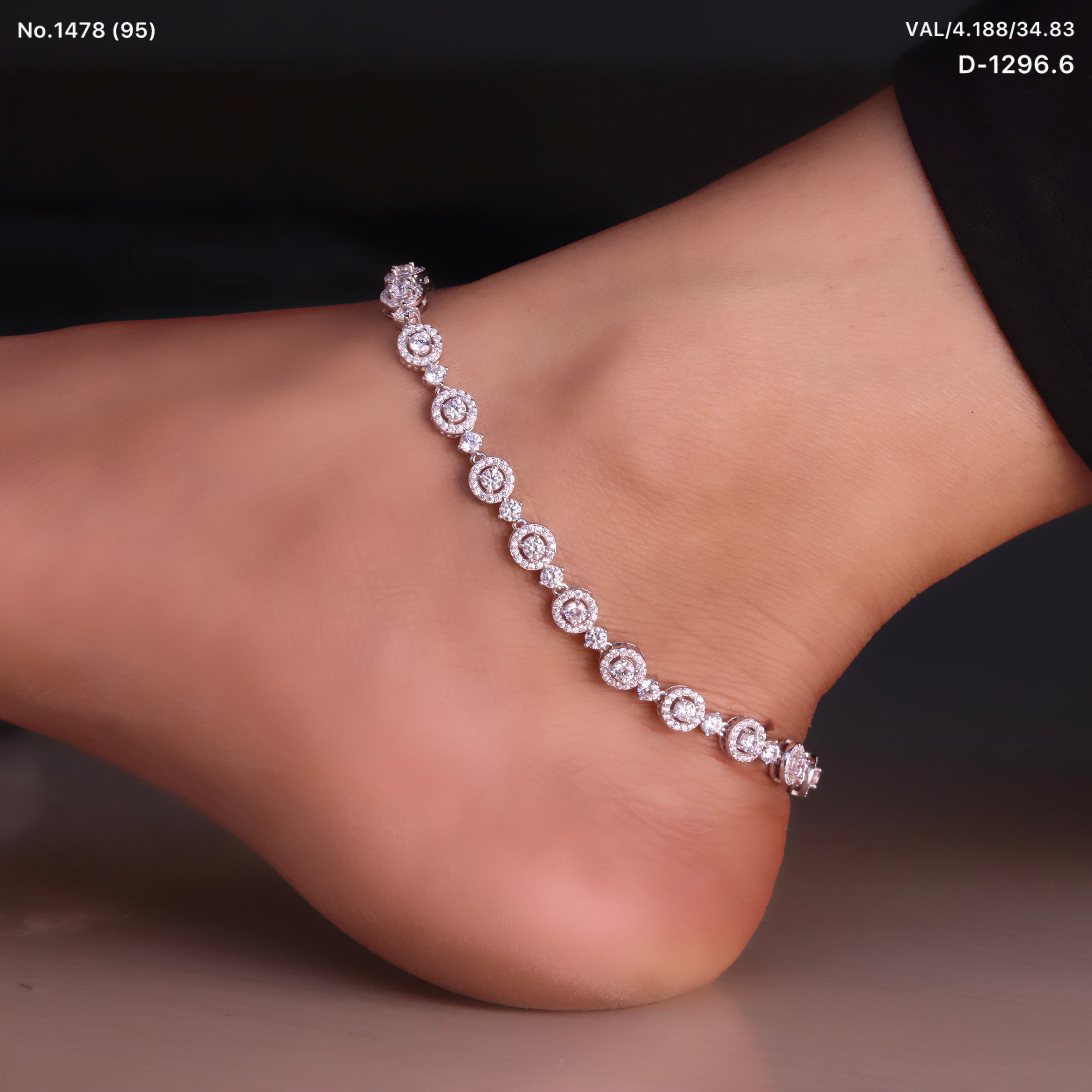 Buy Silver Payal Online for Women V One Jewellery – V ONE Jewellery