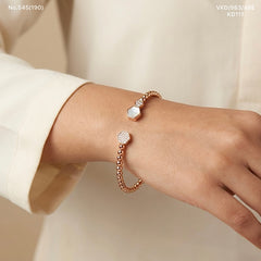 Nova silver kada for women