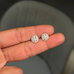 Anya Halo silver Stud