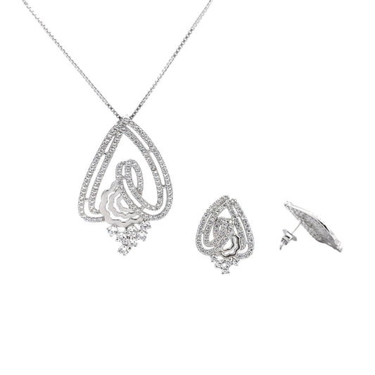 Silver Pendant Set - V One Jewellery