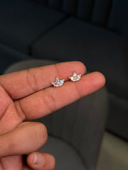 Aanya beam silver stud