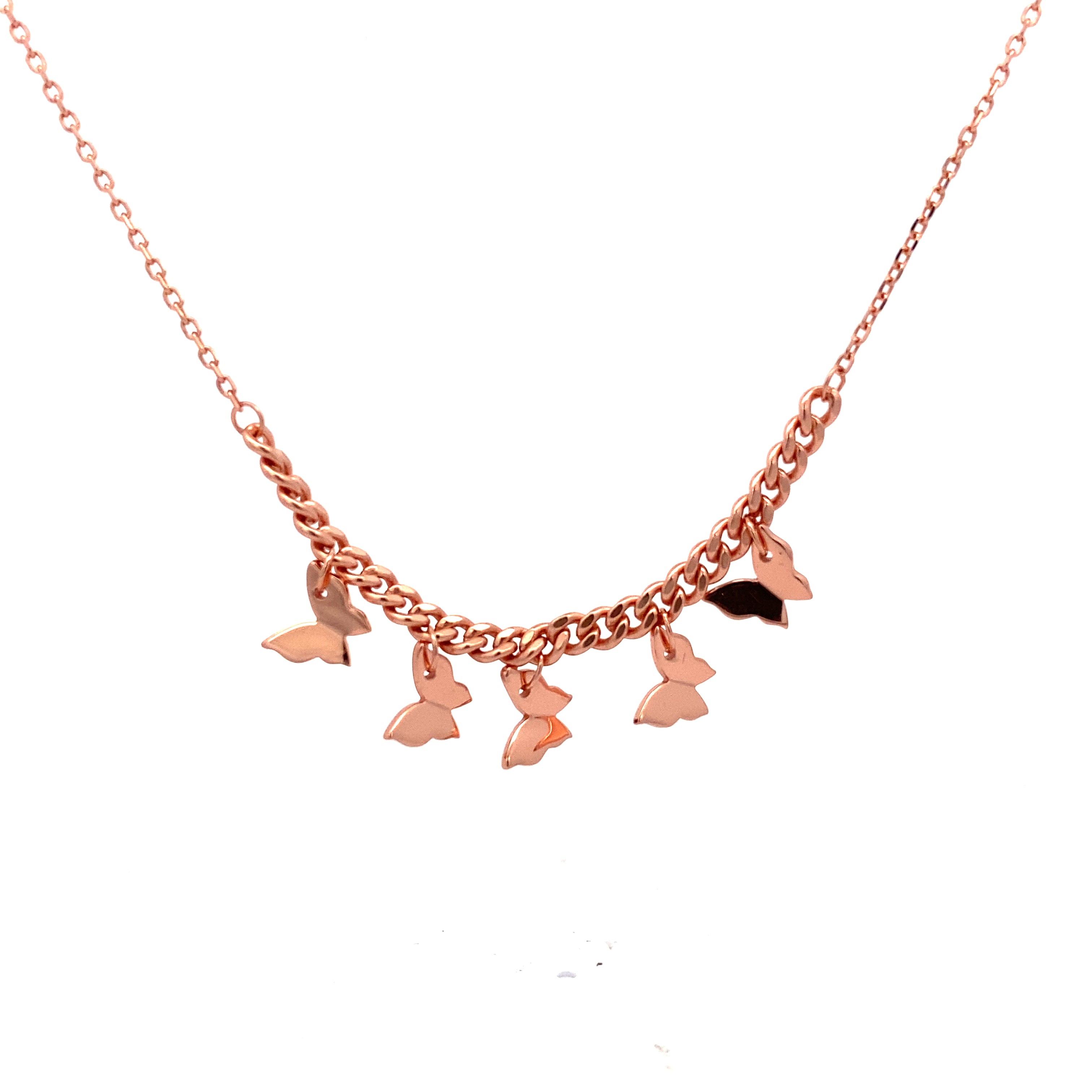 Silver Chain Pendant - V One Jewellery