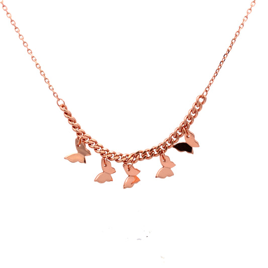 Silver Chain Pendant - V One Jewellery