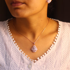 Rosalyn Women's Rose Gold Pendant Set