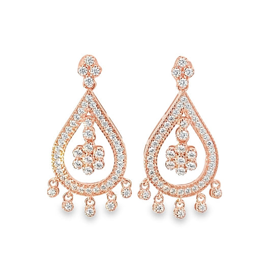 Silver Earrings for Women by V One Jewellery
