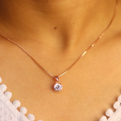 Eve Rose Gold Jewellery Set