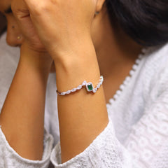 Blissful Pure Silver Women's Kada