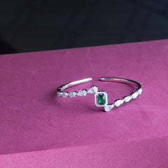 Blissful Pure Silver Women's Kada