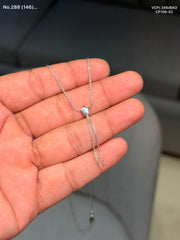 Staraura charm silver chain pendant
