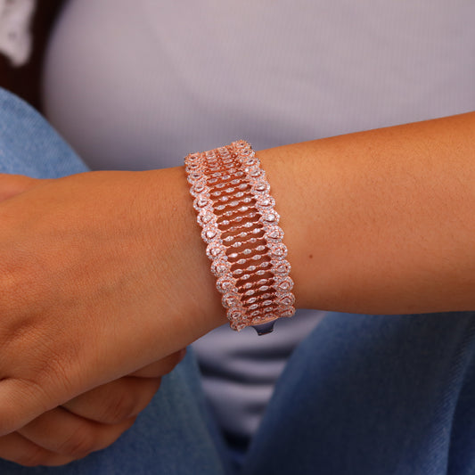 Silver Kada for Women - V One Jewellery