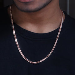 Pristine Rose Gold Chain for Men