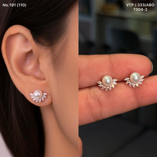 Tria silver stud