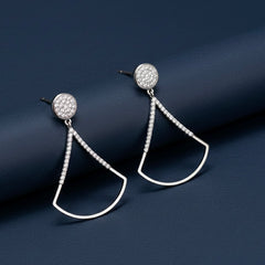 Anvika silver earrings