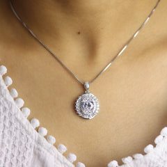 Astraea Silver Pendant Set