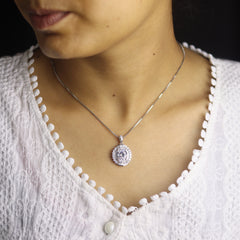 Astraea Silver Pendant Set