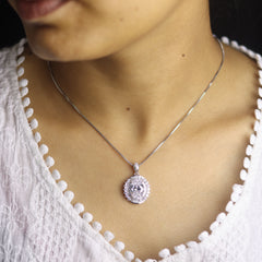 Astraea Silver Pendant Set