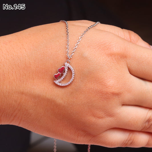 Silver Chain Pendant - V One Jewellery