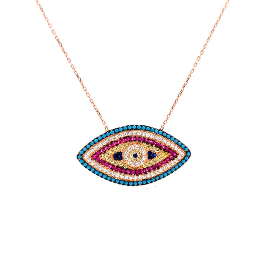 Silver Chain Pendant - V One Jewellery