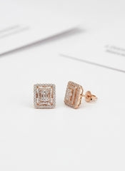 Ovia silver stud
