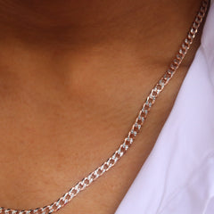 Men's Rose Gold Heritage Link Chain