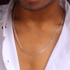 Men's Rose Gold Heritage Link Chain