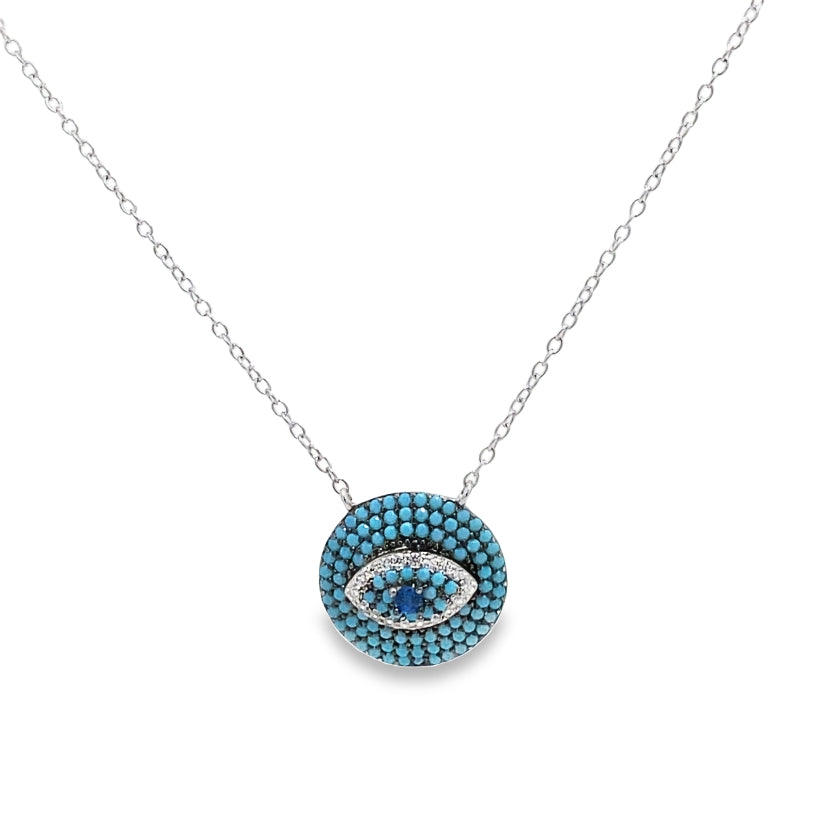 Silver Chain Pendant - V One Jewellery