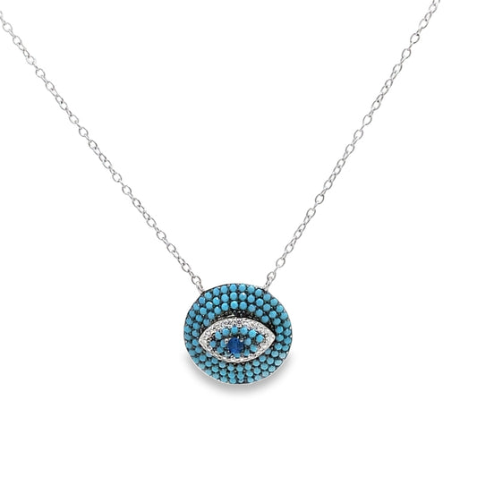 Silver Chain Pendant - V One Jewellery