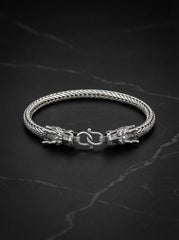 Brutal silver men’s bracelet