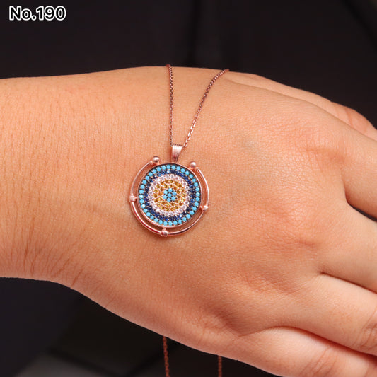 Silver Chain Pendant - V One Jewellery