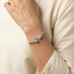 Silver horizon kada for women