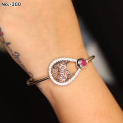 Silver Kada for Women - V One Jewellery