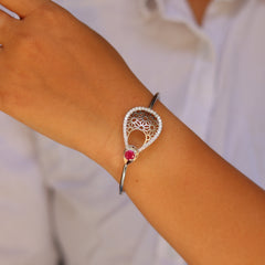 Silver Kada for Women - V One Jewellery