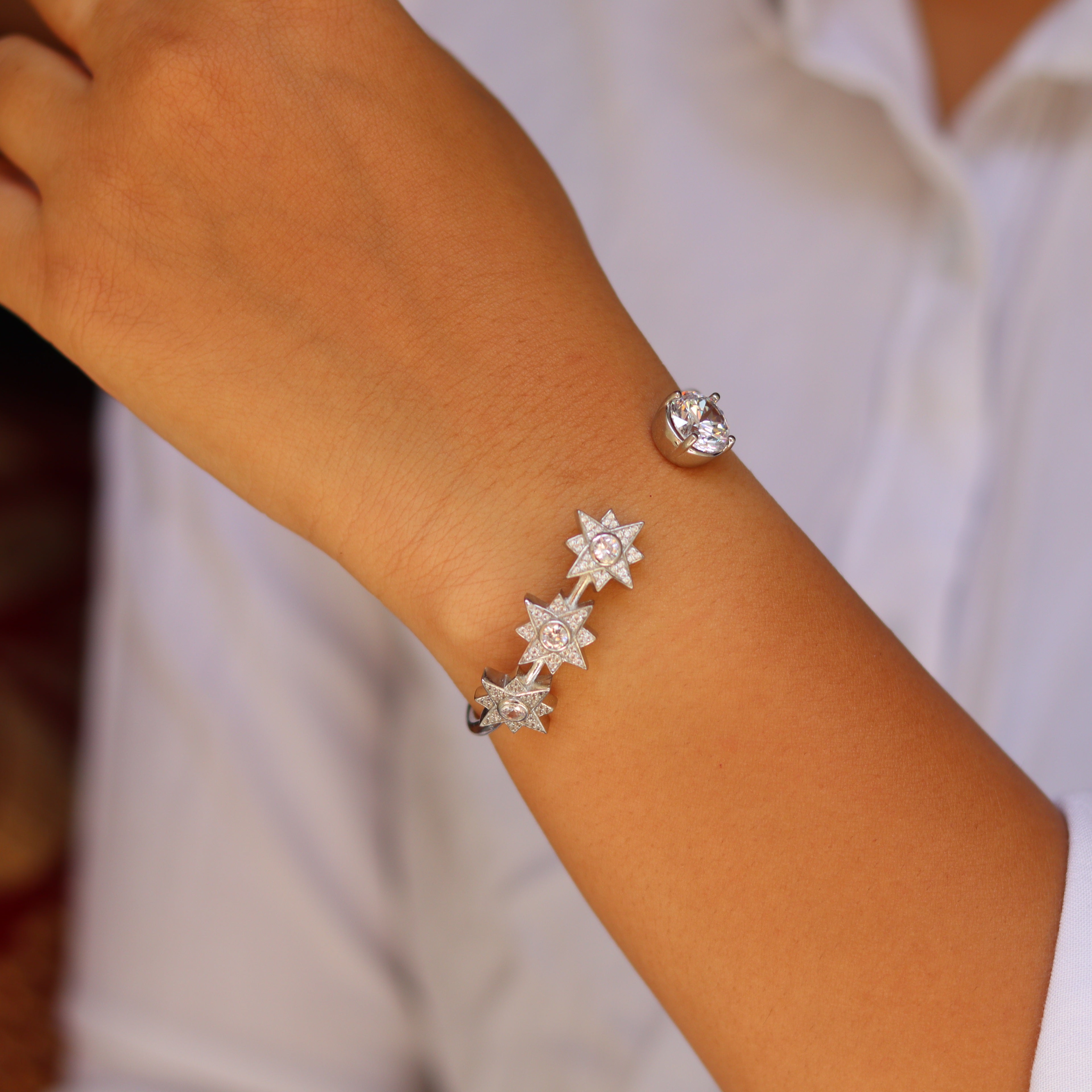 Silver Kada for Women - V One Jewellery