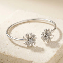 Zariya luxe silver kada for women