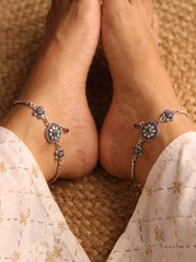 Classic Jaipur Silver Payal for Women