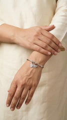 Varnika silver kada for women