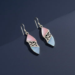 Empress silver earrings