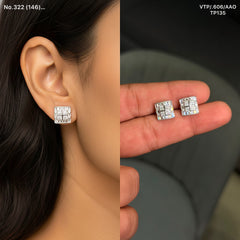 Diya Shine silver Stud