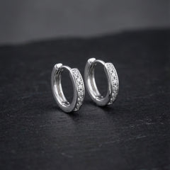 Luxe shine silver Bali for women