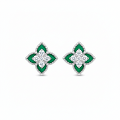 Tania pure silver stud