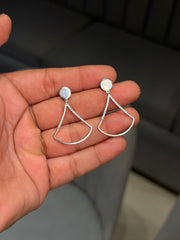 Anvika silver earrings